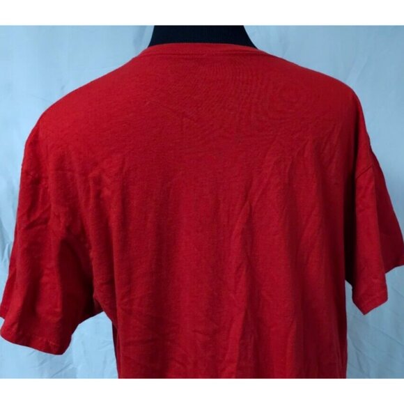 Delta Pro Weight Mens 2XL Red Coca Cola Coke Classic Spellout Cotton T-Shirt - Picture 8 of 11